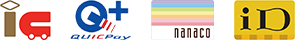 IC QuickPay nanaco iD